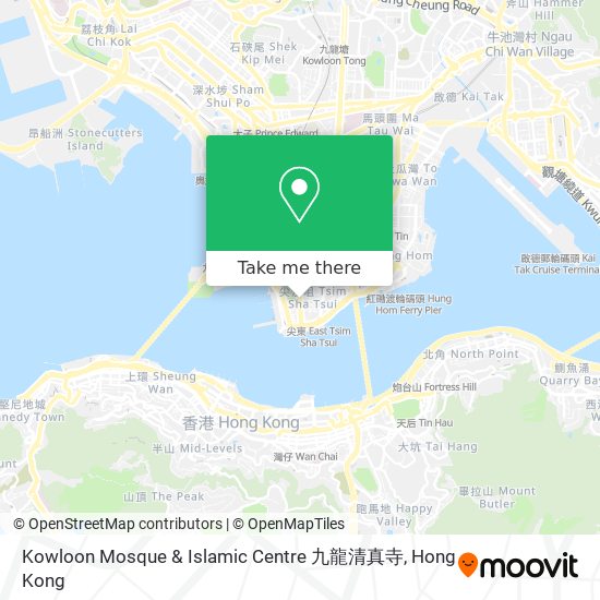 Kowloon Mosque & Islamic Centre 九龍清真寺 map