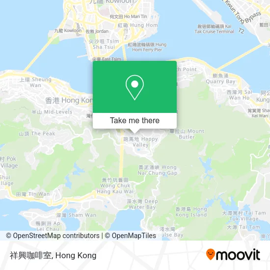 祥興咖啡室地圖