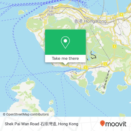 Shek Pai Wan Road 石排灣道 map