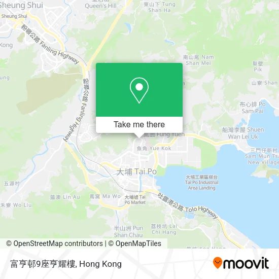 富亨邨9座亨耀樓地圖