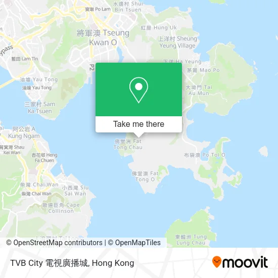 TVB City 電視廣播城地圖