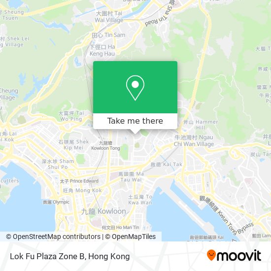 Lok Fu Plaza Zone B map