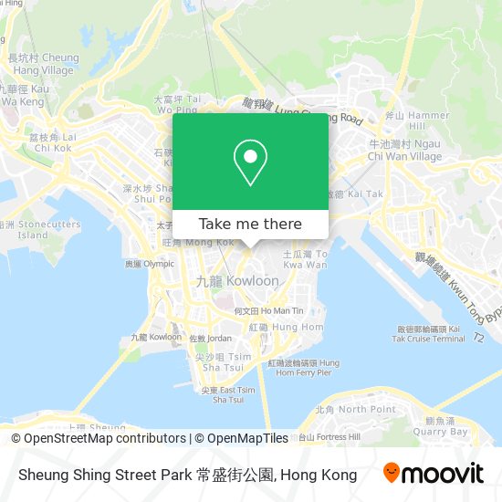 Sheung Shing Street Park 常盛街公園 map