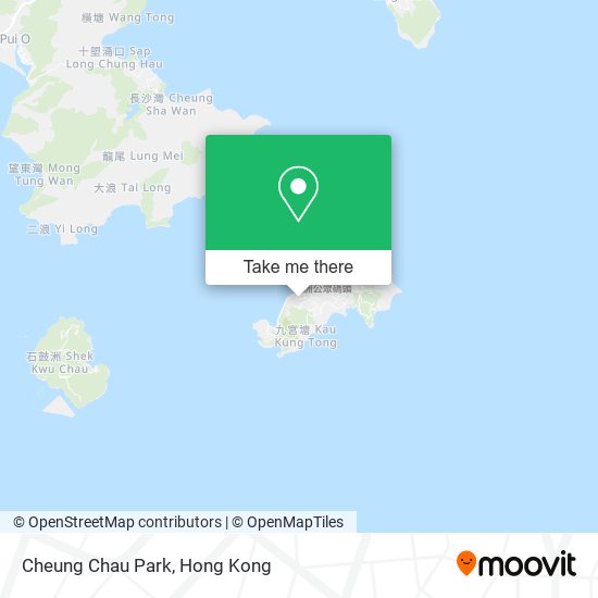 Cheung Chau Park map