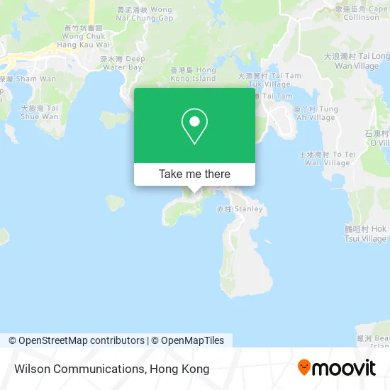 Wilson Communications map