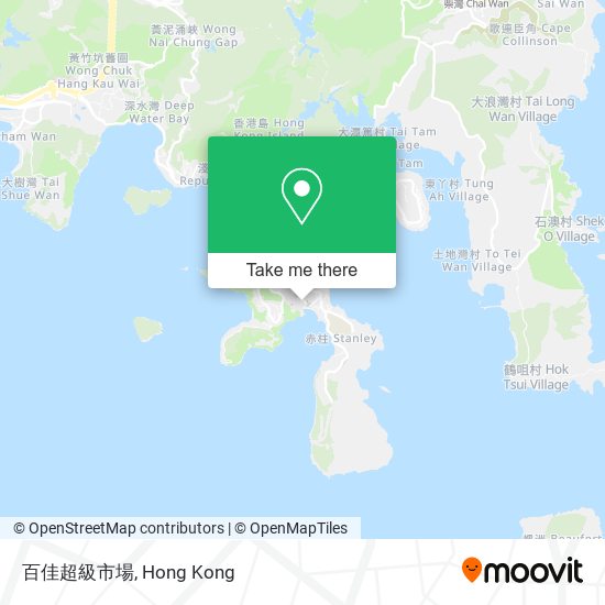 百佳超級市場 map