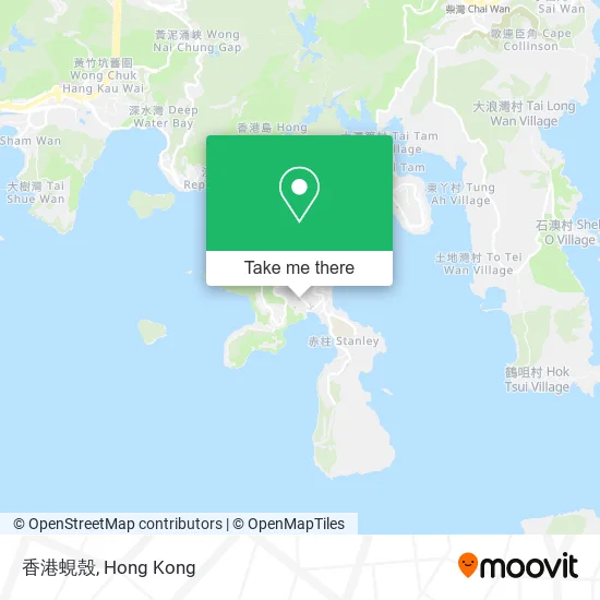 香港蜆殼地圖