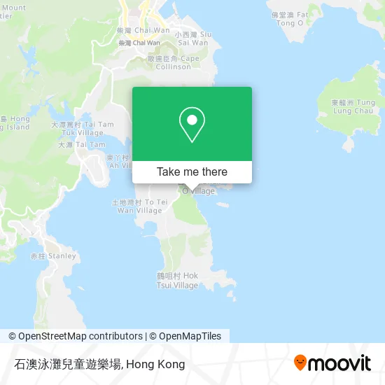 石澳泳灘兒童遊樂場地圖