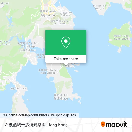 石澳藍鷗士多燒烤樂園 map