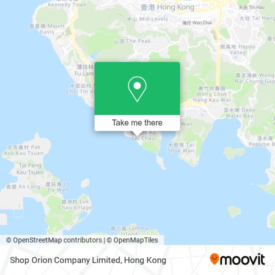 Shop Orion Company Limited map