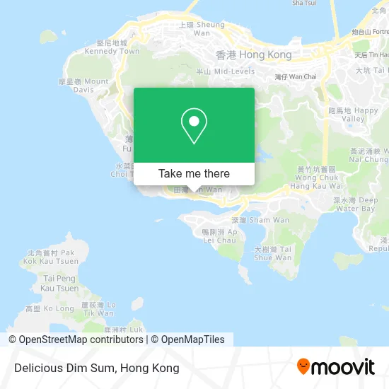 Delicious Dim Sum map