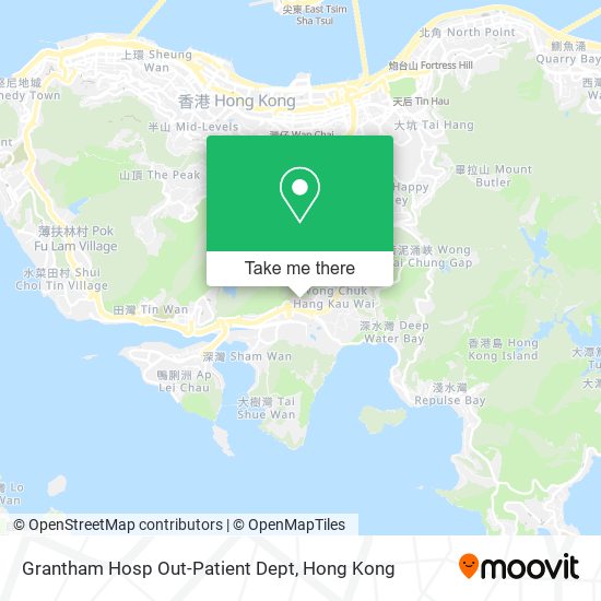 Grantham Hosp Out-Patient Dept map