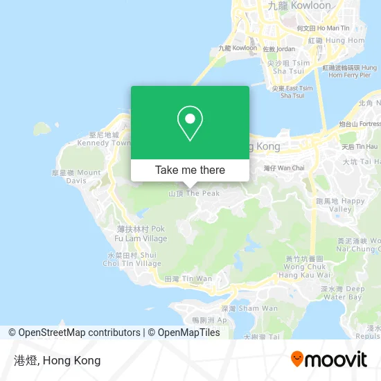 港燈 map