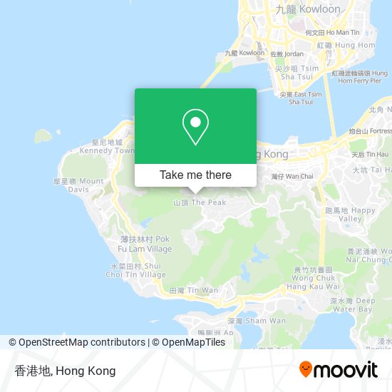香港地地圖