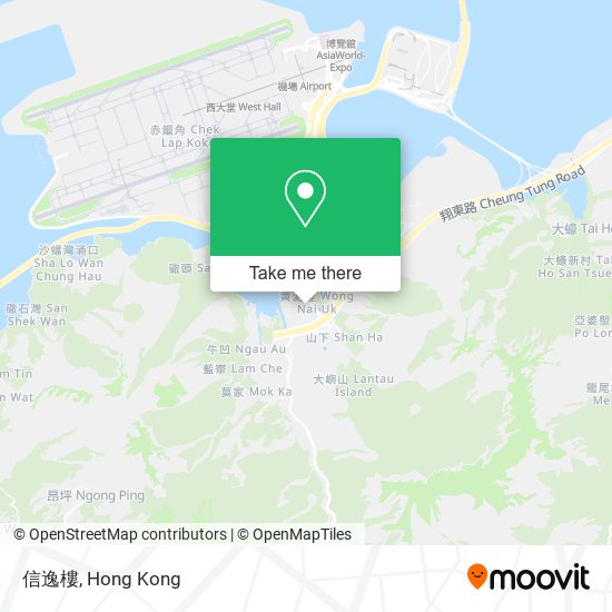信逸樓 map