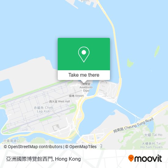 亞洲國際博覽館西門 map