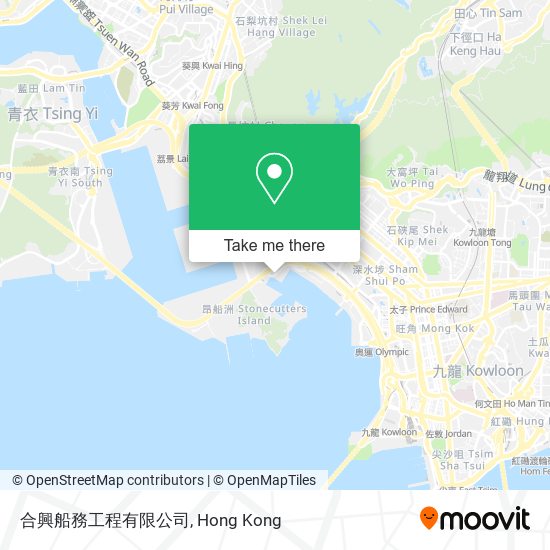 合興船務工程有限公司地圖