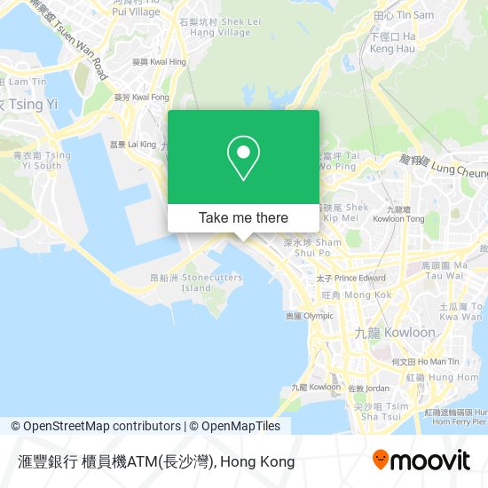 滙豐銀行 櫃員機ATM(長沙灣) map