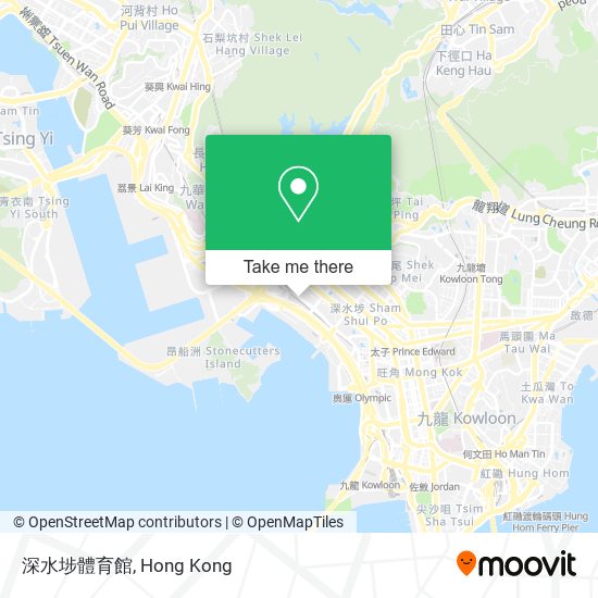 深水埗體育館 map
