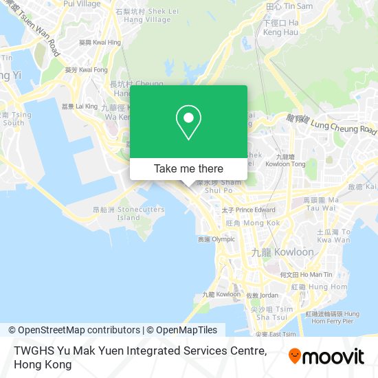 TWGHS Yu Mak Yuen Integrated Services Centre map