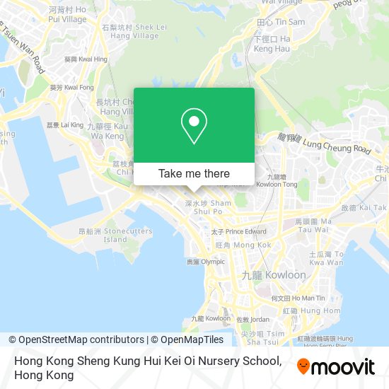 Hong Kong Sheng Kung Hui Kei Oi Nursery School map