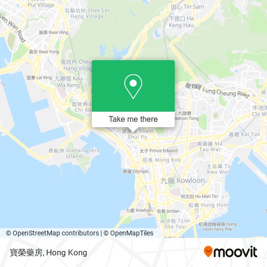 寶榮藥房 map