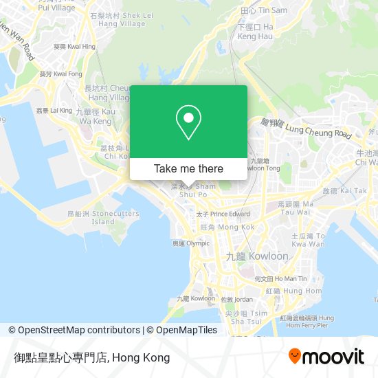 御點皇點心專門店 map