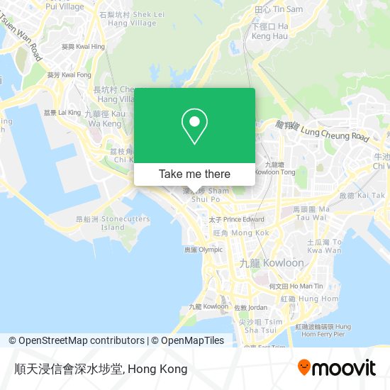 順天浸信會深水埗堂 map