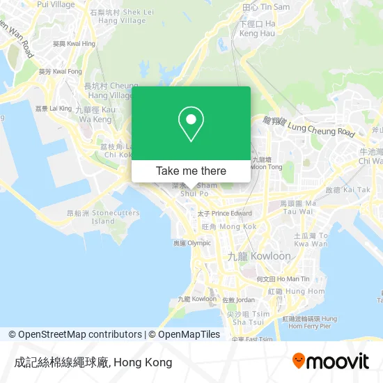 成記絲棉線繩球廠 map