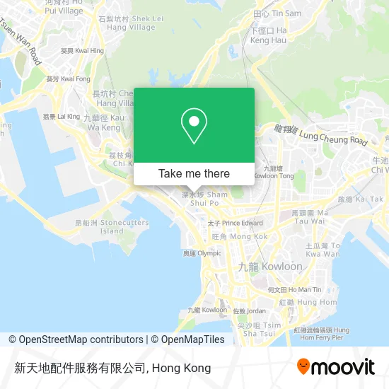 新天地配件服務有限公司 map