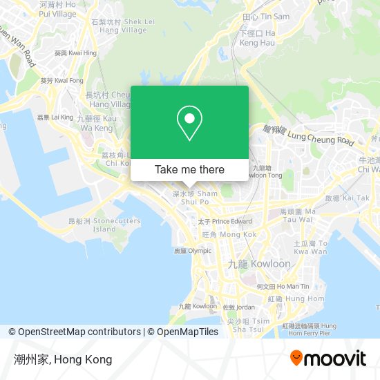 潮州家 map