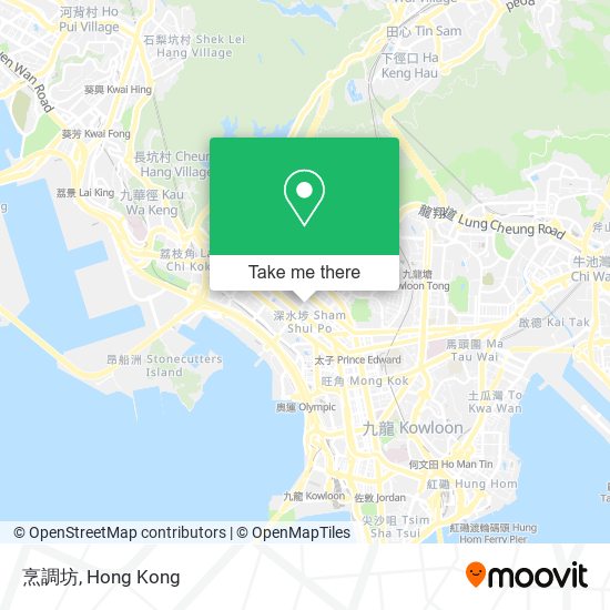 烹調坊 map