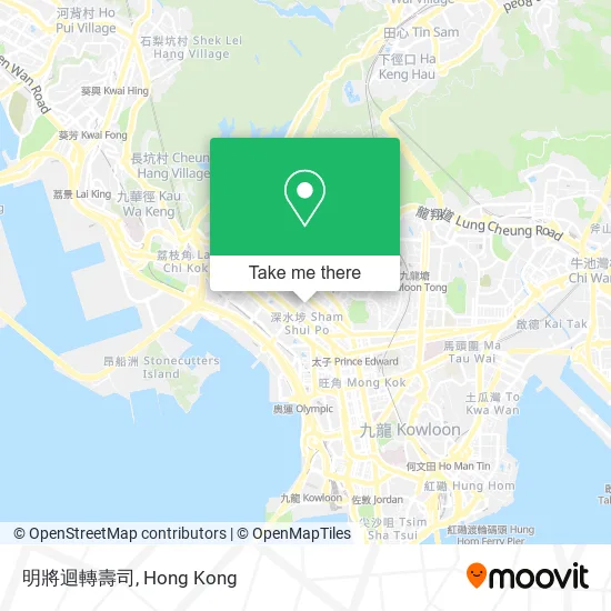 明將迴轉壽司地圖