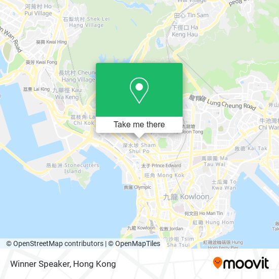 Winner Speaker map