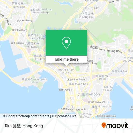 Rkc 髮型 map