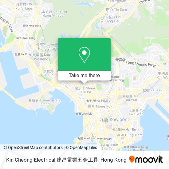 Kin Cheong Electrical 建昌電業五金工具 map