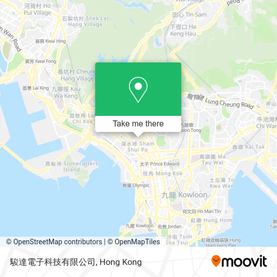 駿達電子科技有限公司 map