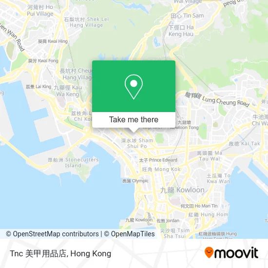Tnc 美甲用品店 map