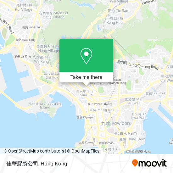 佳華膠袋公司地圖