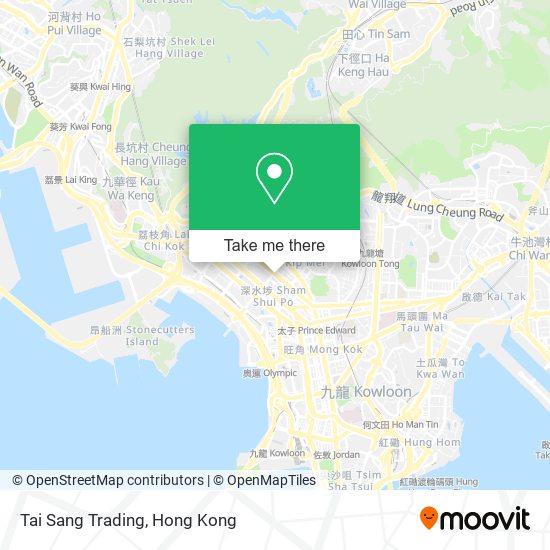 Tai Sang Trading地圖