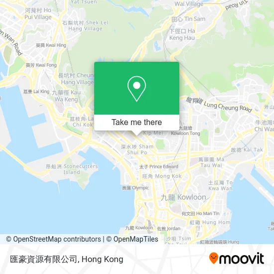 匯豪資源有限公司 map