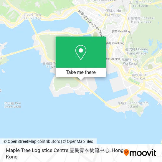 Maple Tree Logistics Centre 豐樹青衣物流中心地圖