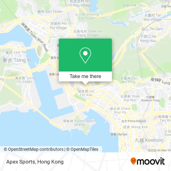 Apex Sports map