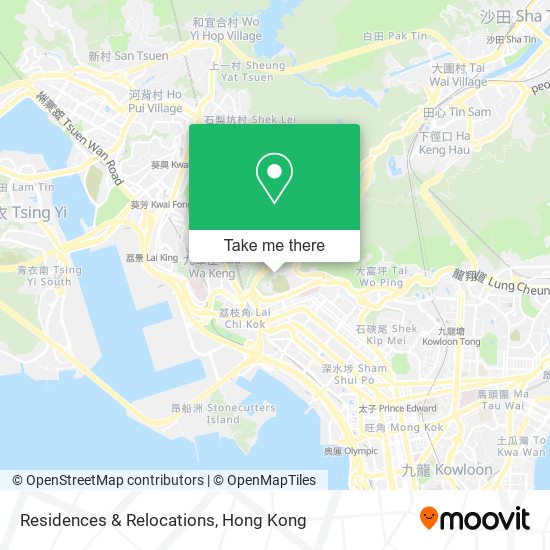 Residences & Relocations地圖