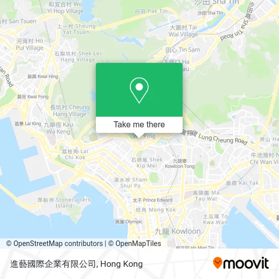 進藝國際企業有限公司 map