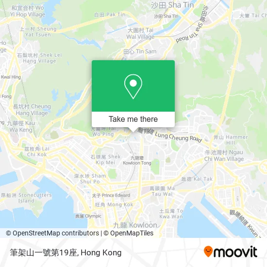 筆架山一號第19座 map