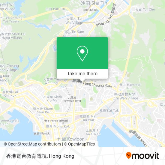 香港電台教育電視地圖