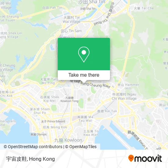 宇宙皮鞋 map