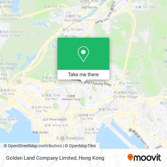 Golden Land Company Limited地圖