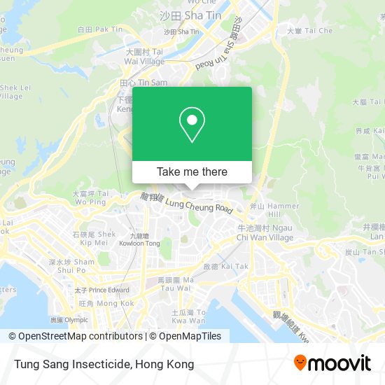 Tung Sang Insecticide地圖
